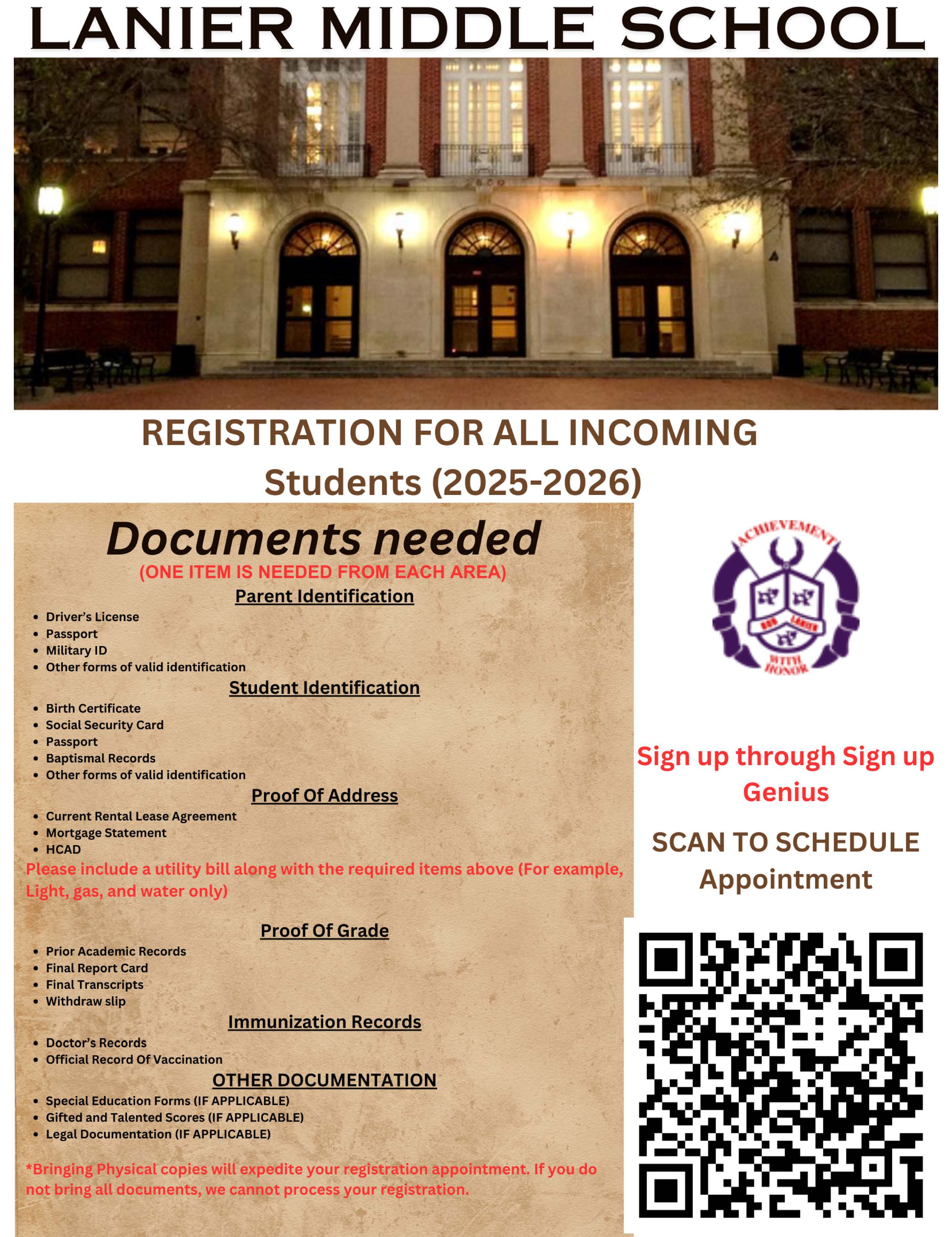 LMS Registration Flyer